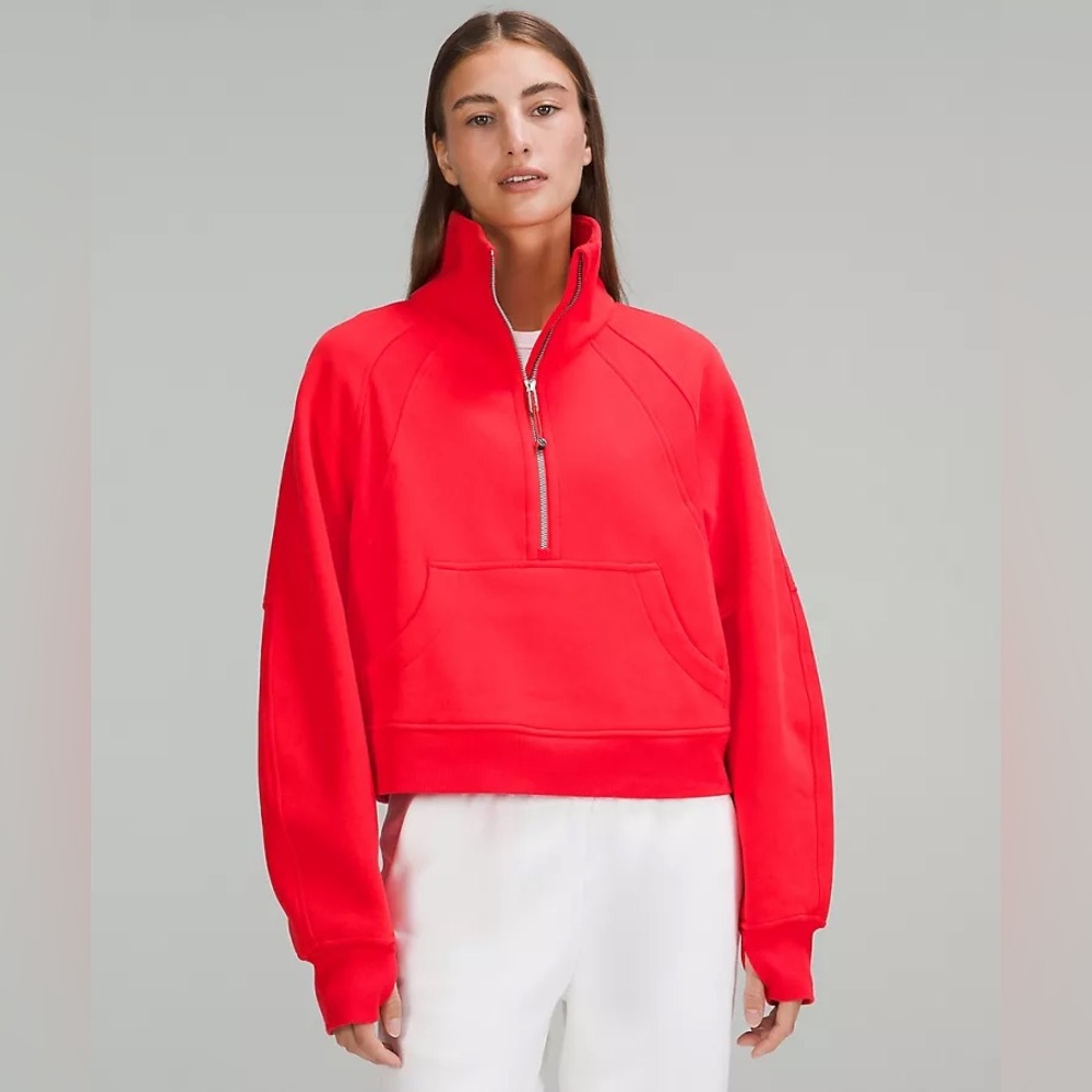 Lululemon Scuba Funnel Neck Half Zip size M/L